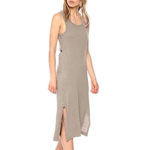 Splendid Slub Draped Cut Out Dress